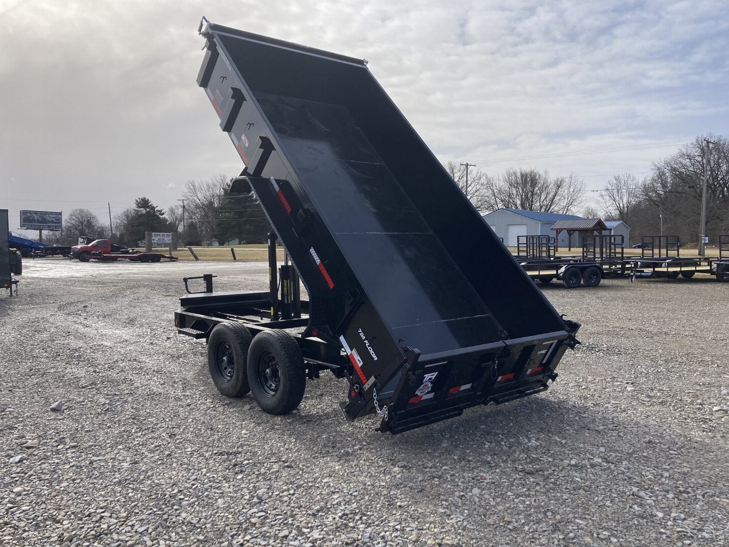 New 2026 Top Hat Trailers DPX 140 Dump Trailer