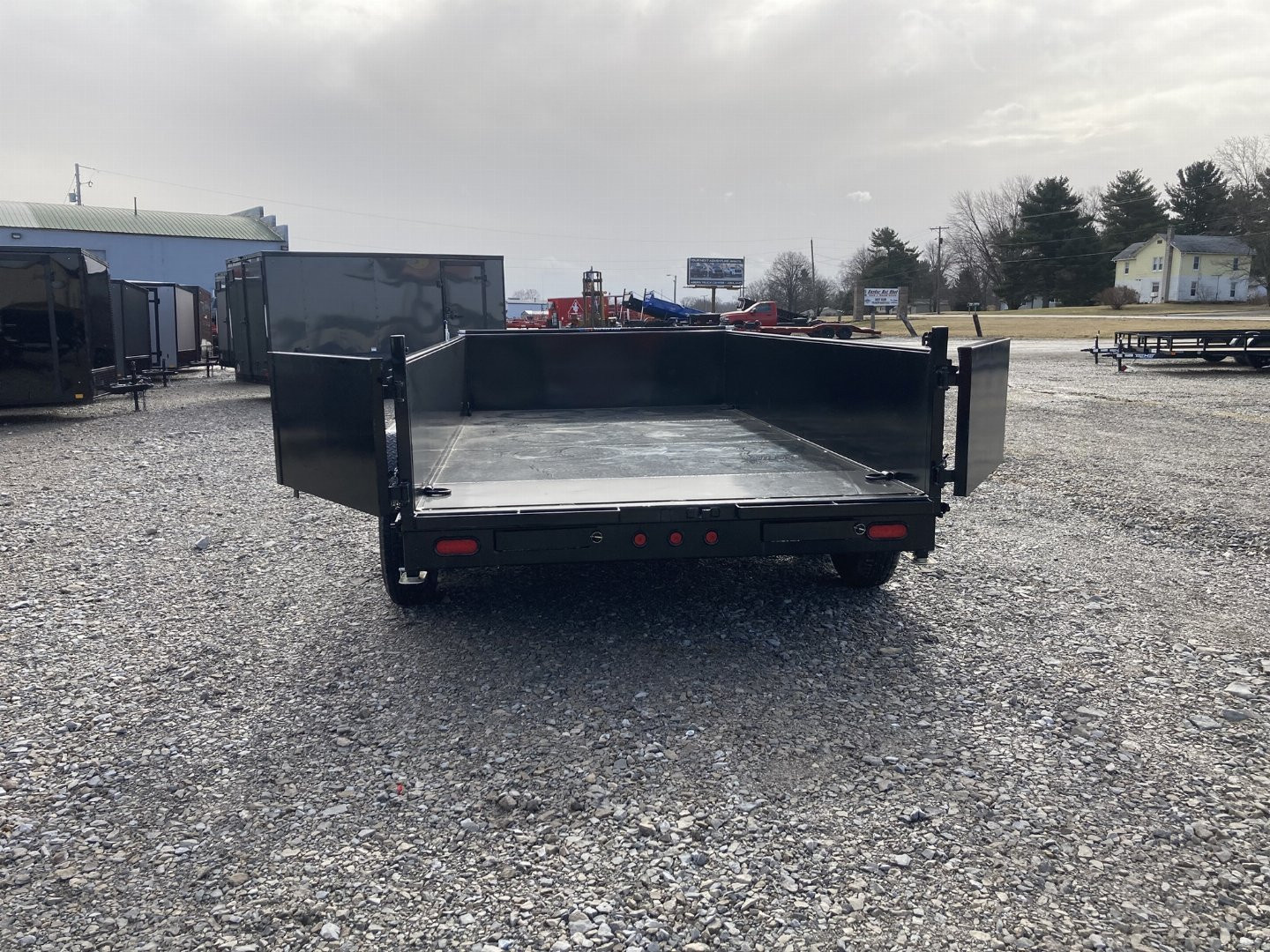 New 2026 Top Hat Trailers DPX 140 Dump Trailer