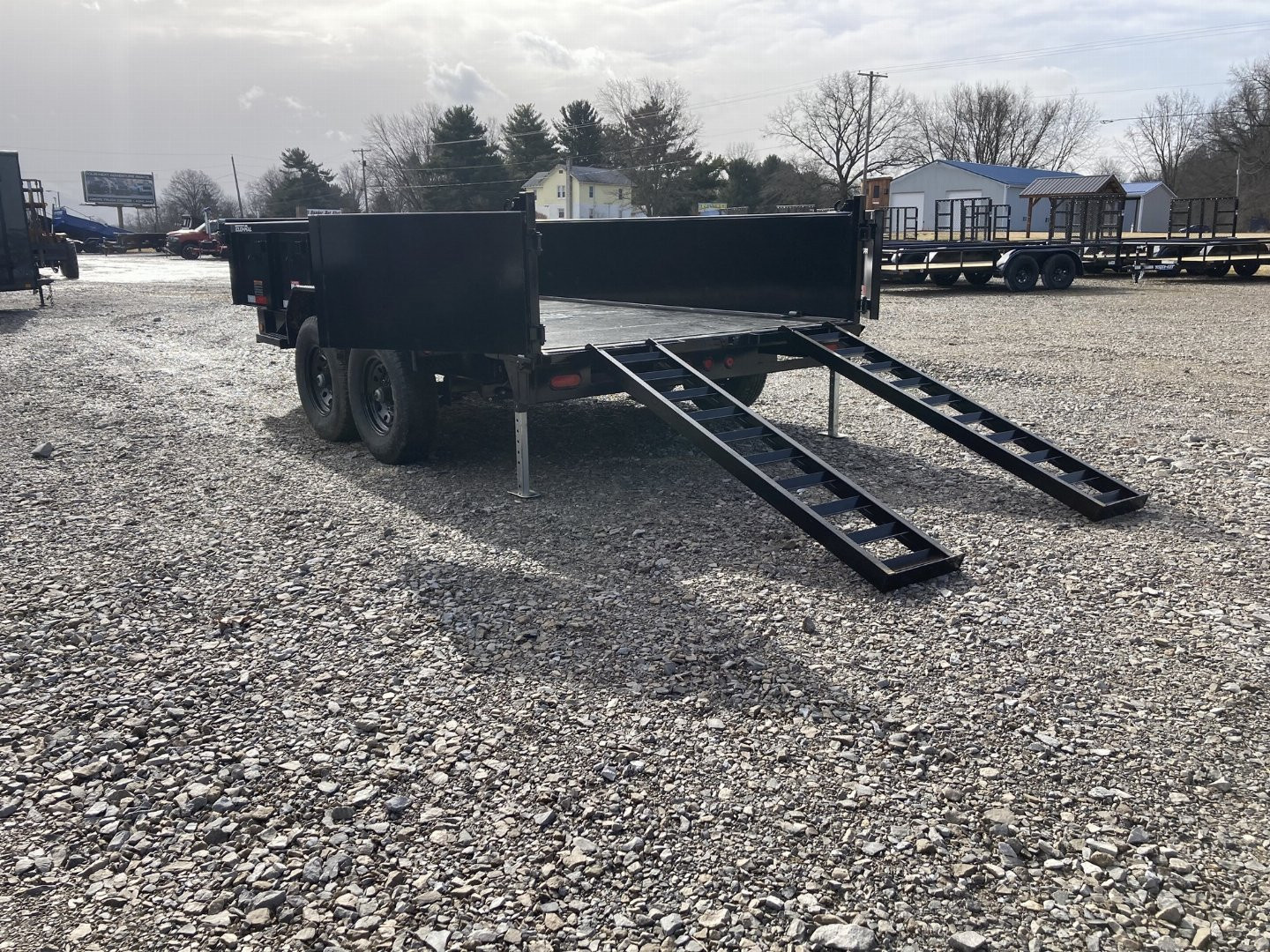New 2026 Top Hat Trailers DPX 140 Dump Trailer