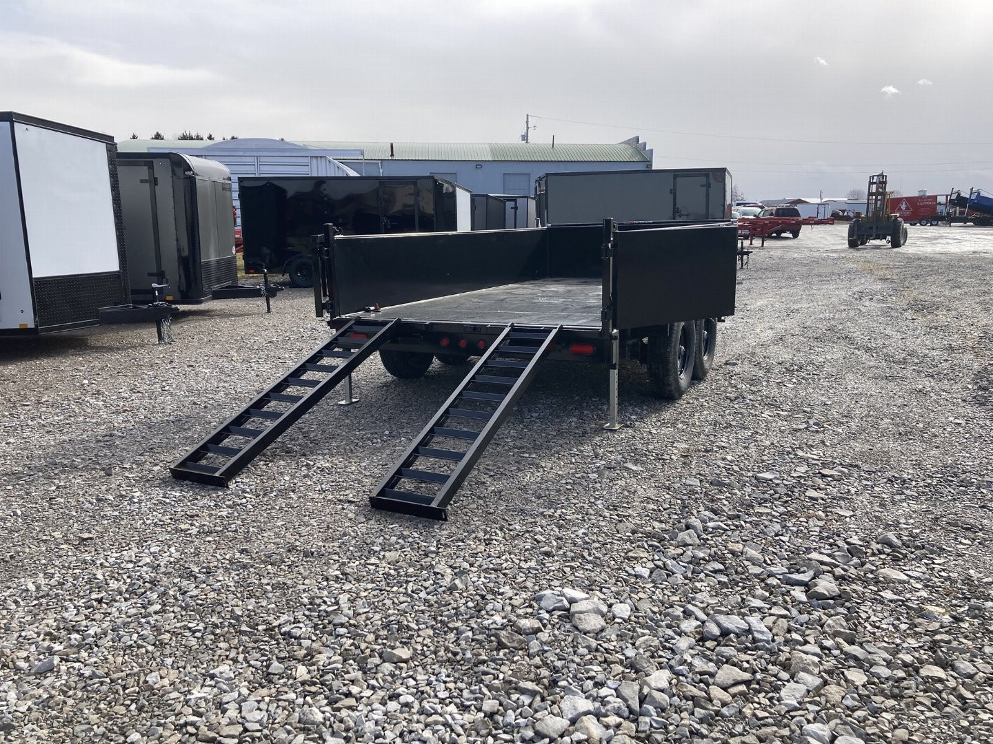 New 2026 Top Hat Trailers DPX 140 Dump Trailer
