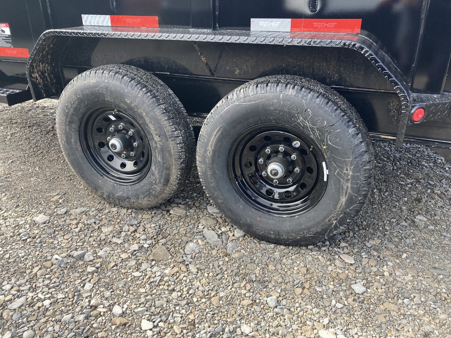 New 2026 Top Hat Trailers DPX 140 Dump Trailer