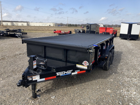 New 2026 Top Hat Trailers DPX 140 Dump Trailer