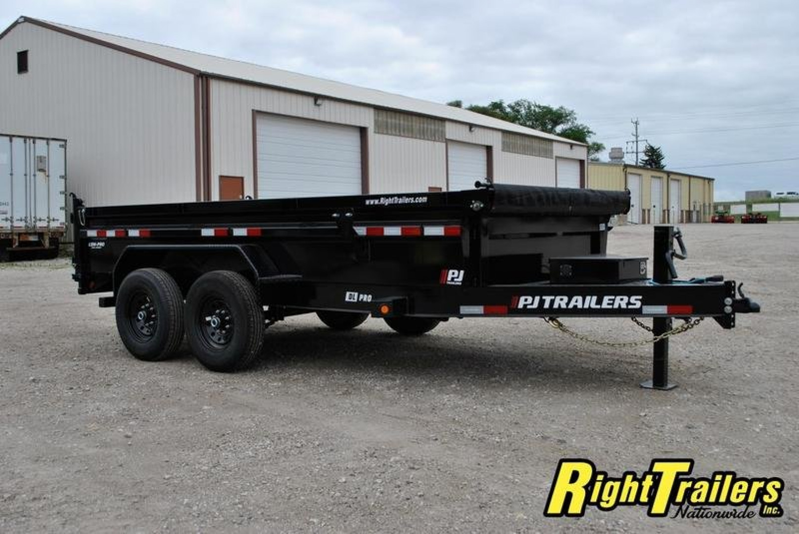 New 2025 7x14 PJ Dump Trailer