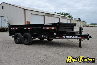 New 2025 7x14 PJ Dump Trailer