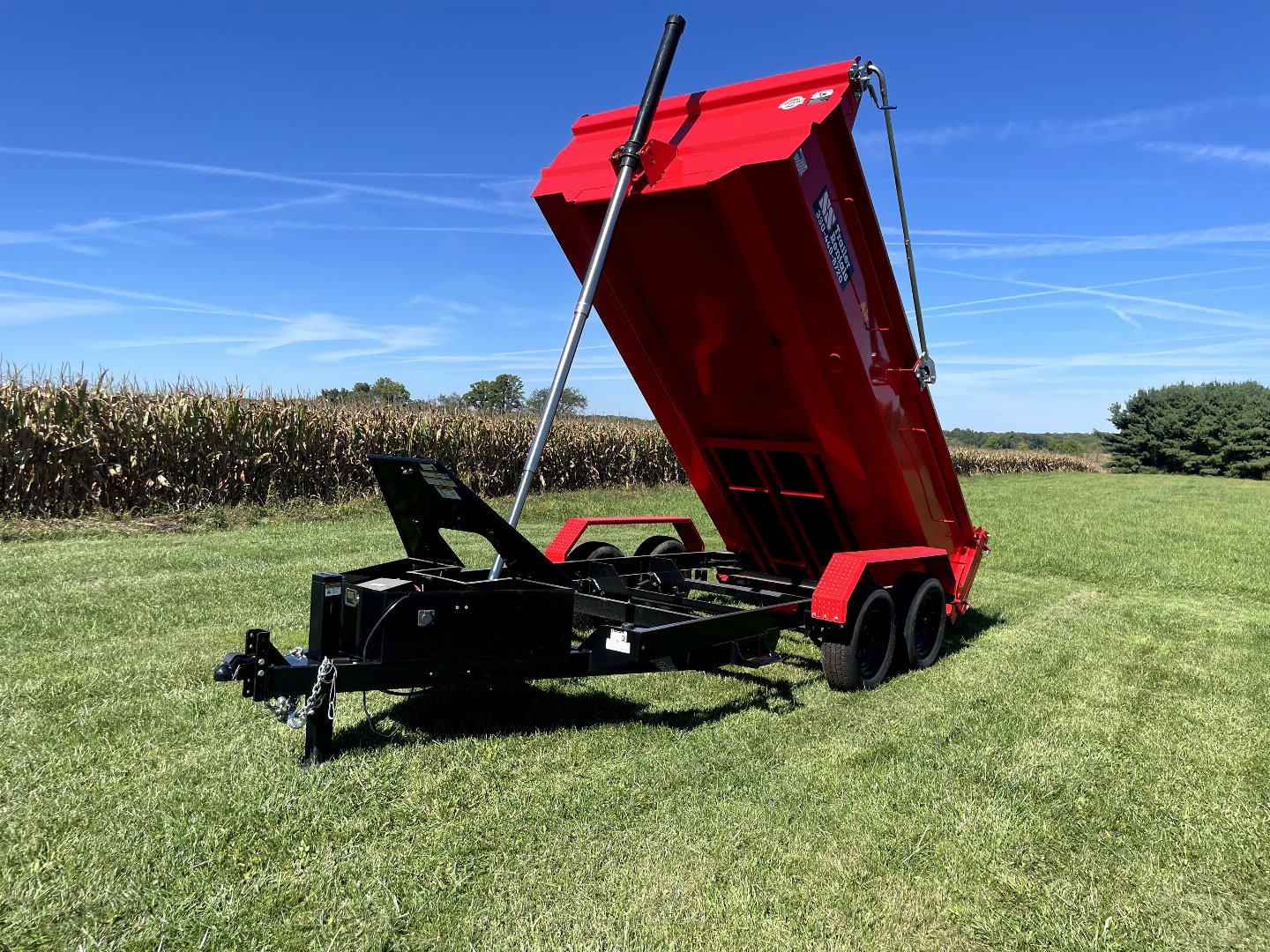 New 7x14 Dump Trailer Rental For Sale In Wooster Oh