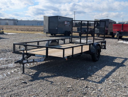 New 2025 Top Hat 77"x14' Utility Trailer