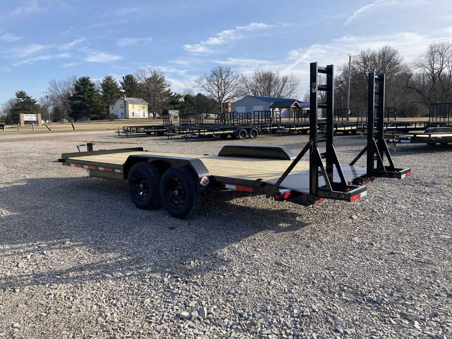 New 2025 Top Hat 20' Equipment Trailer