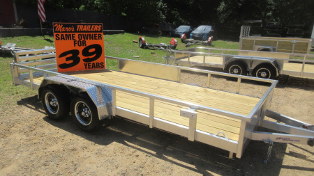New 2026 Quality Steel and Aluminum Deluxe Utility Trailer
