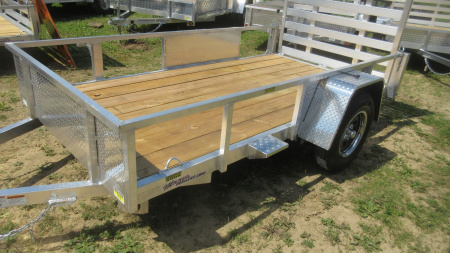 New 2026 Quality Steel and Aluminum Simplicity Utility Trailer