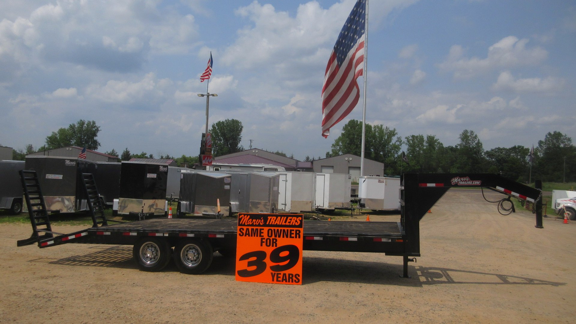 Used 2011 Delta Trailers Gooseneck Equipment Trailer