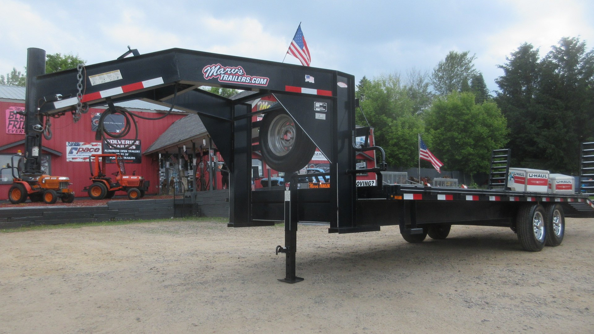 Used 2011 Delta Trailers Gooseneck Equipment Trailer