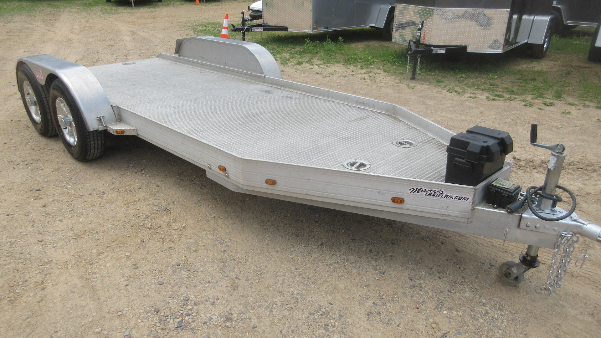 Used 2010 Homemade 5 x 16 Aluminum Utility Trailer