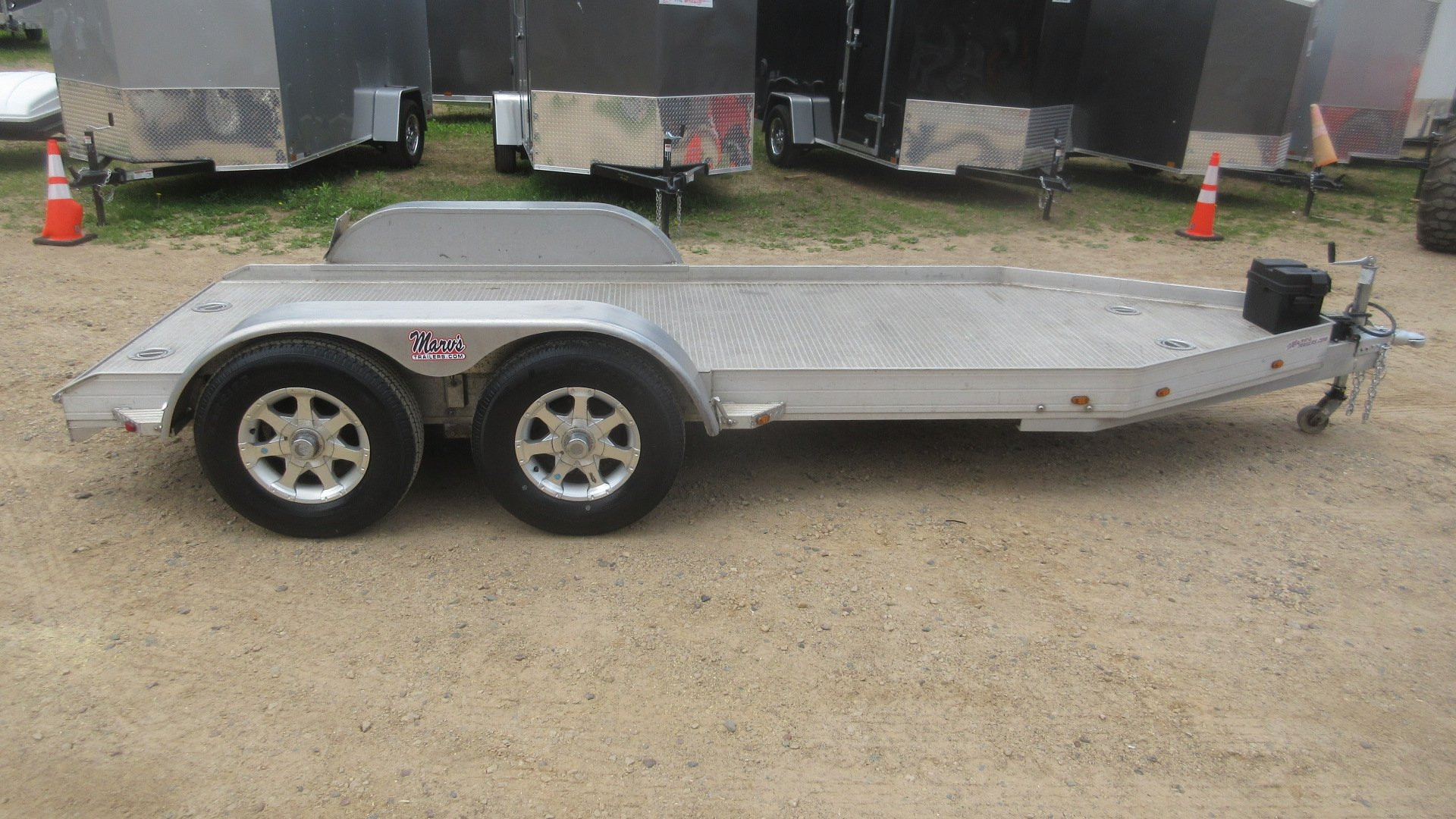 Used 2010 Homemade 5 x 16 Aluminum Utility Trailer