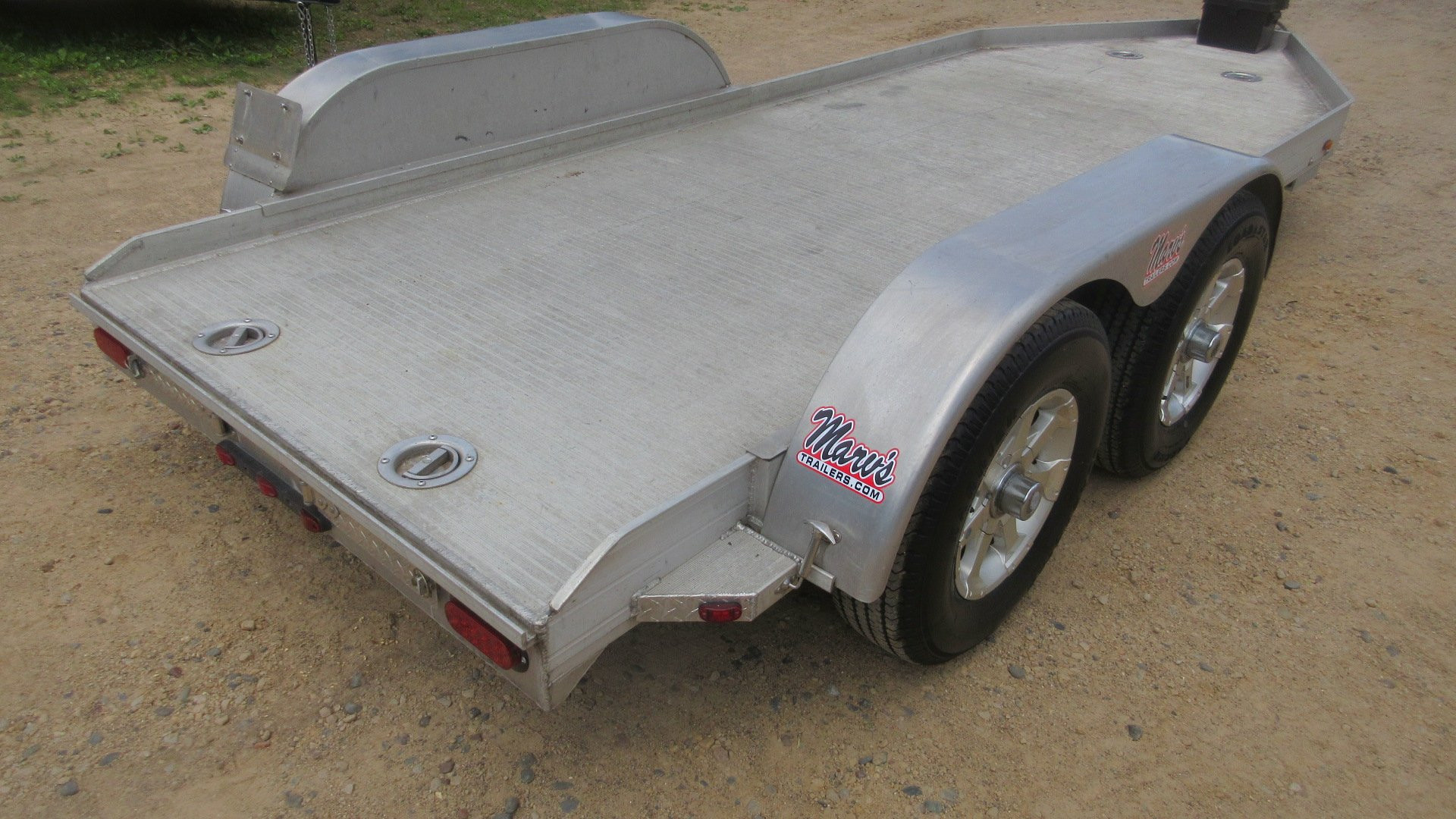 Used 2010 Homemade 5 x 16 Aluminum Utility Trailer