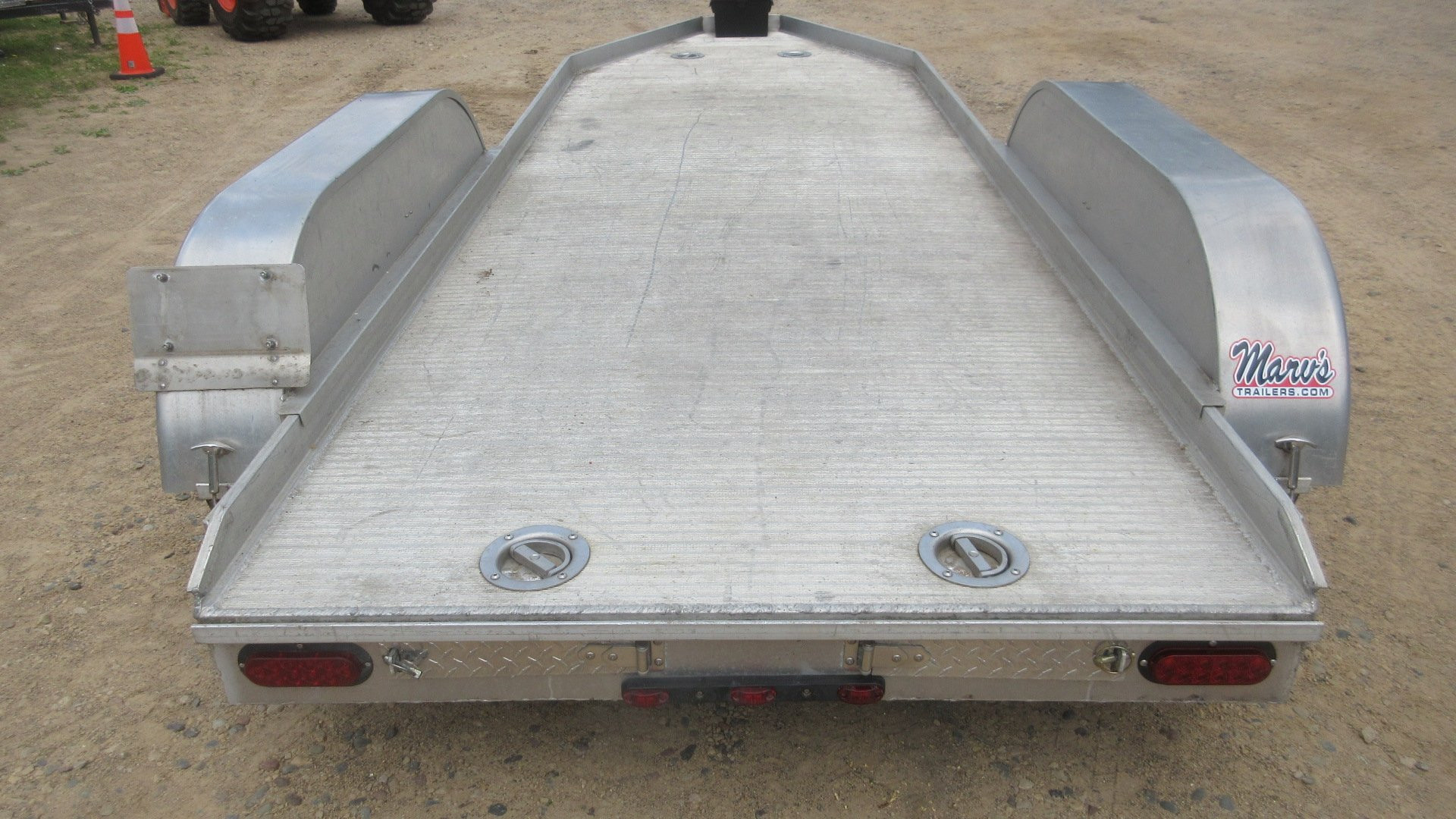 Used 2010 Homemade 5 x 16 Aluminum Utility Trailer