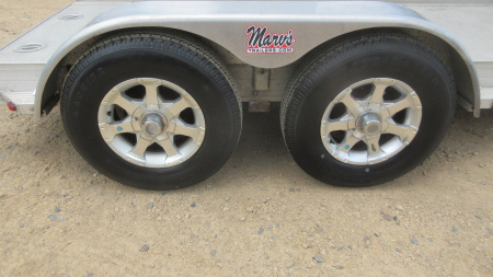 Used 2010 Homemade 5 x 16 Aluminum Utility Trailer