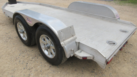 Used 2010 Homemade 5 x 16 Aluminum Utility Trailer