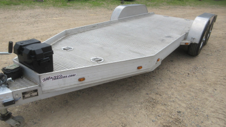 Used 2010 Homemade 5 x 16 Aluminum Utility Trailer