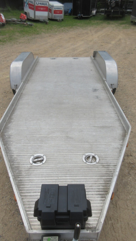Used 2010 Homemade 5 x 16 Aluminum Utility Trailer
