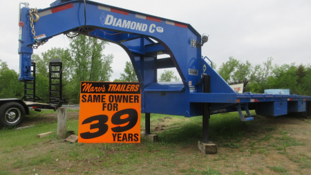 Used 2023 Diamond C Trailers FMAX 212 25K Equipment Trailer
