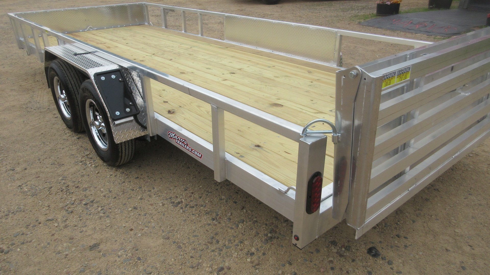 New 2026 Quality Steel and Aluminum Deluxe Utility Trailer