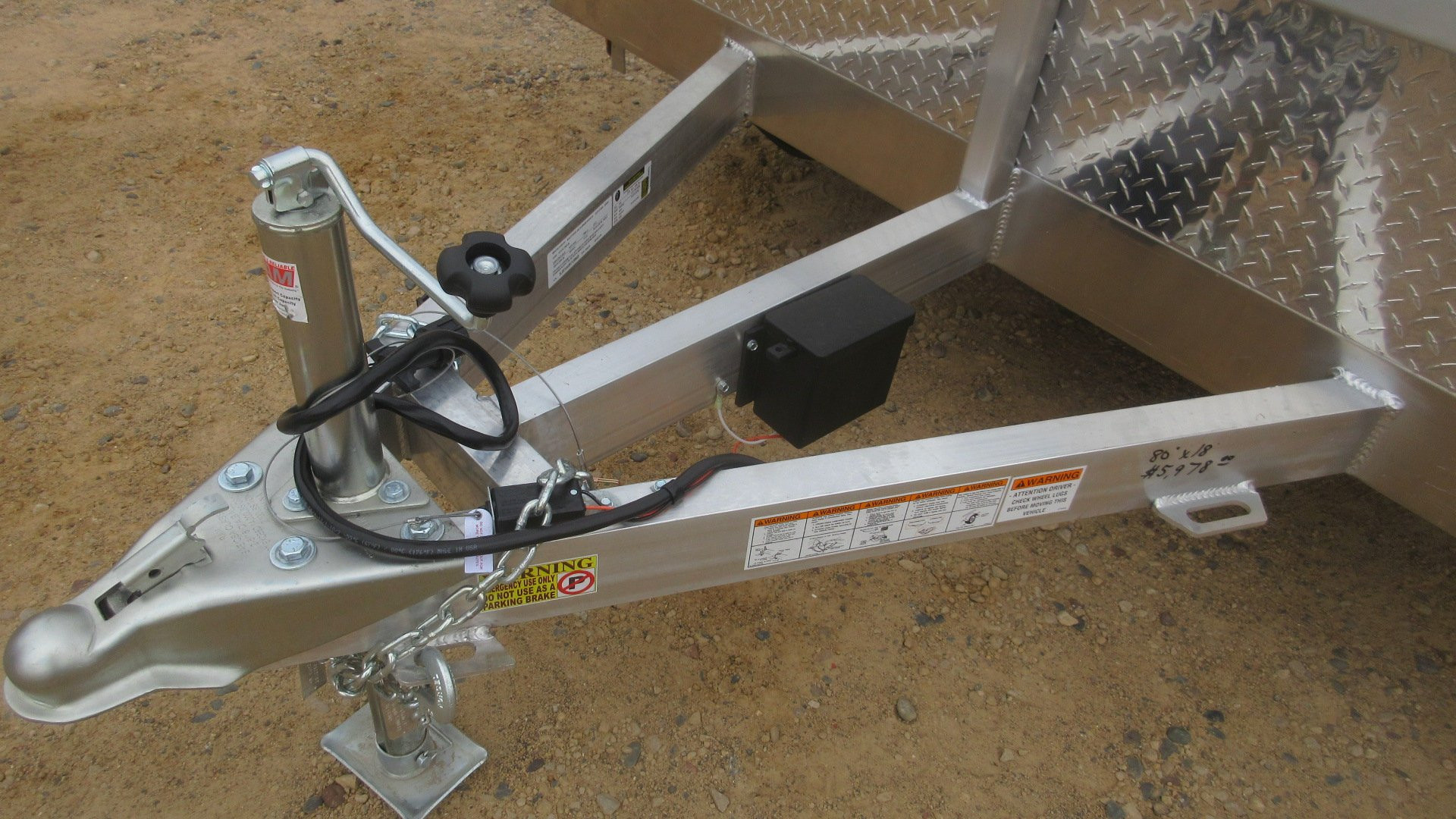 New 2026 Quality Steel and Aluminum Deluxe Utility Trailer