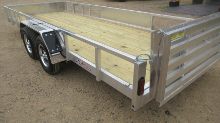 New 2026 Quality Steel and Aluminum Deluxe Utility Trailer