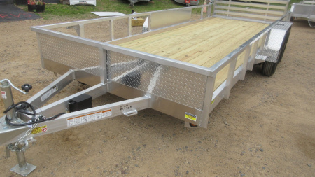 New 2026 Quality Steel and Aluminum Deluxe Utility Trailer