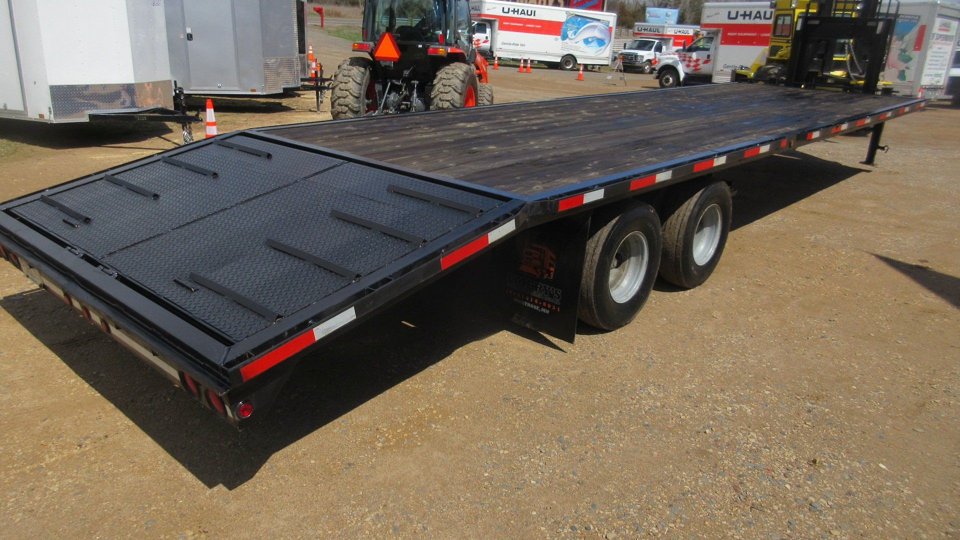Used 2000 ABU 24k Equipment Trailer