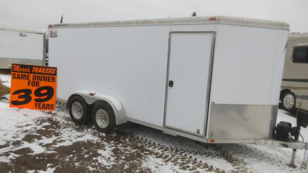Used 2007 Featherlite Trailers 716 Cargo / Enclosed Trailer