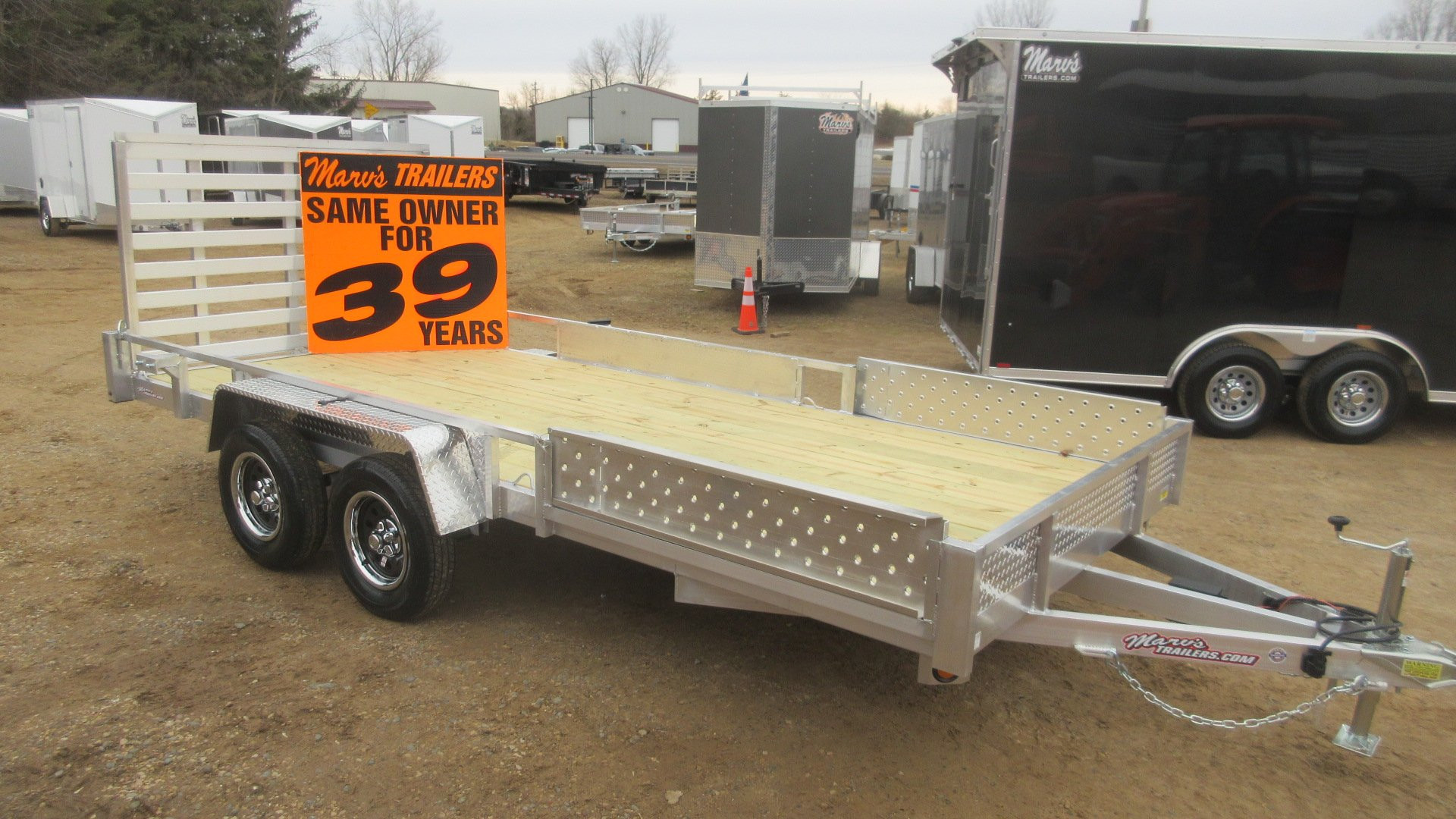New 2026 Quality Steel and Aluminum Simplicity Utility Trailer