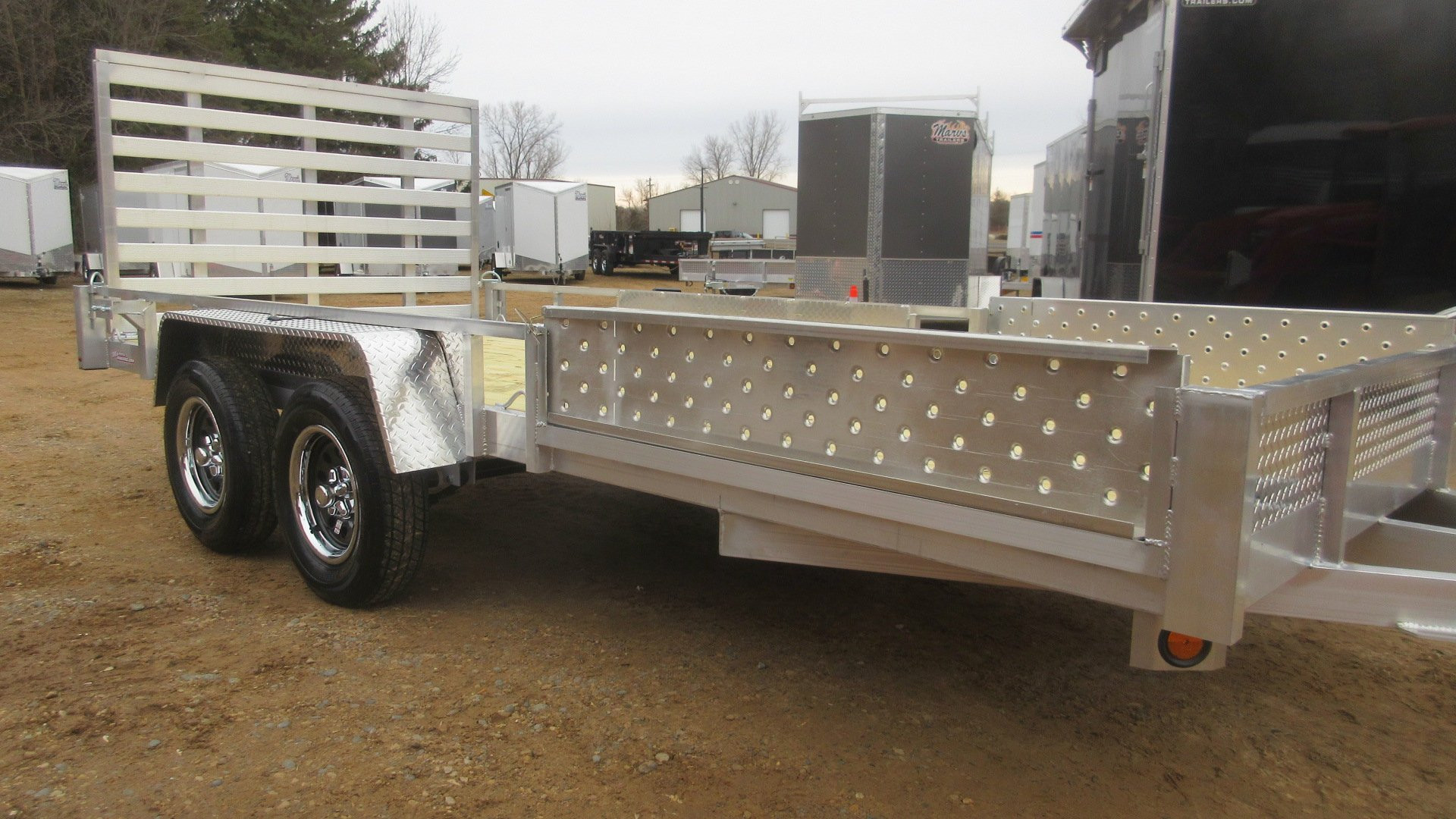 New 2026 Quality Steel and Aluminum Simplicity Utility Trailer
