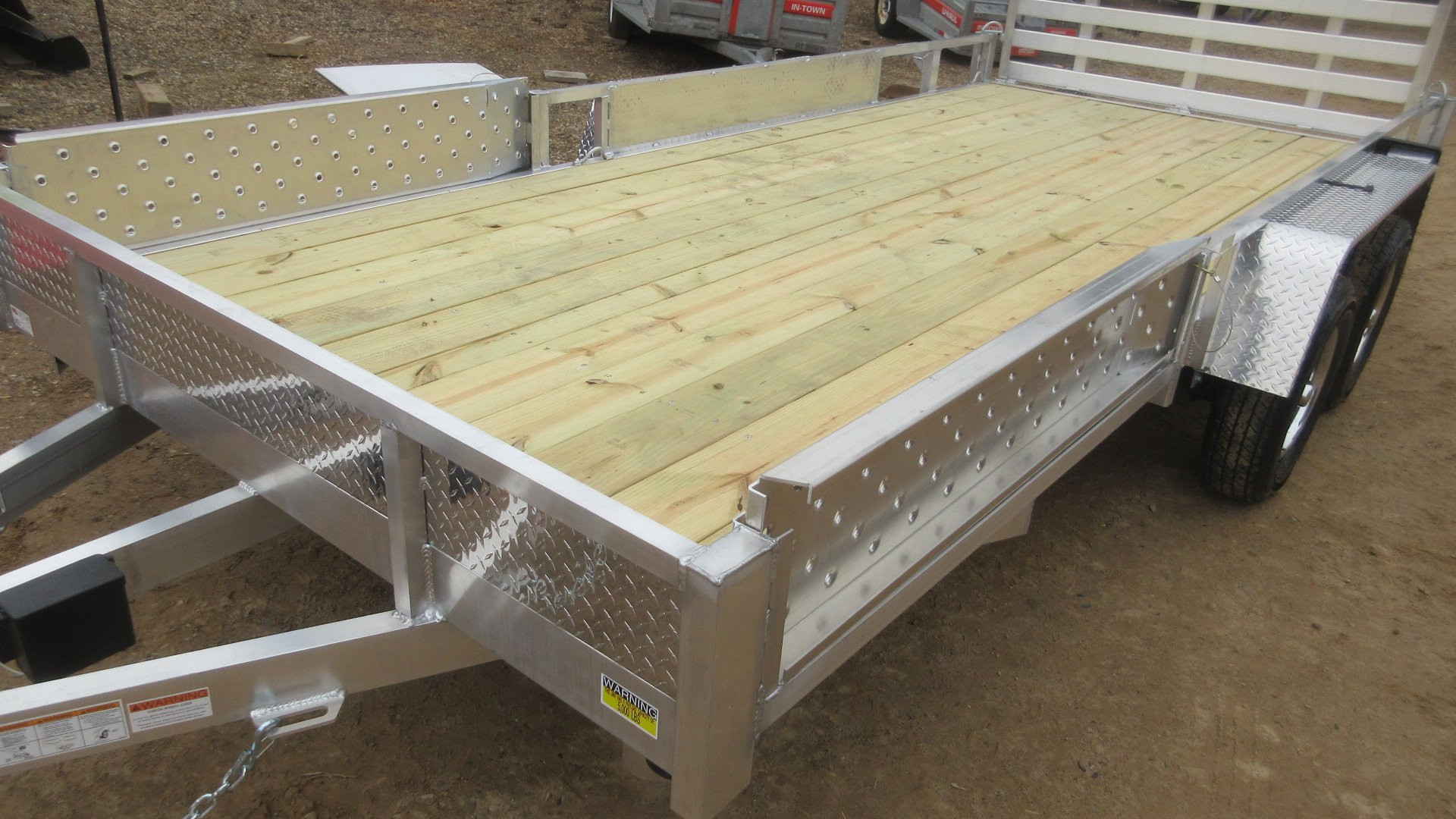 New 2026 Quality Steel and Aluminum Simplicity Utility Trailer