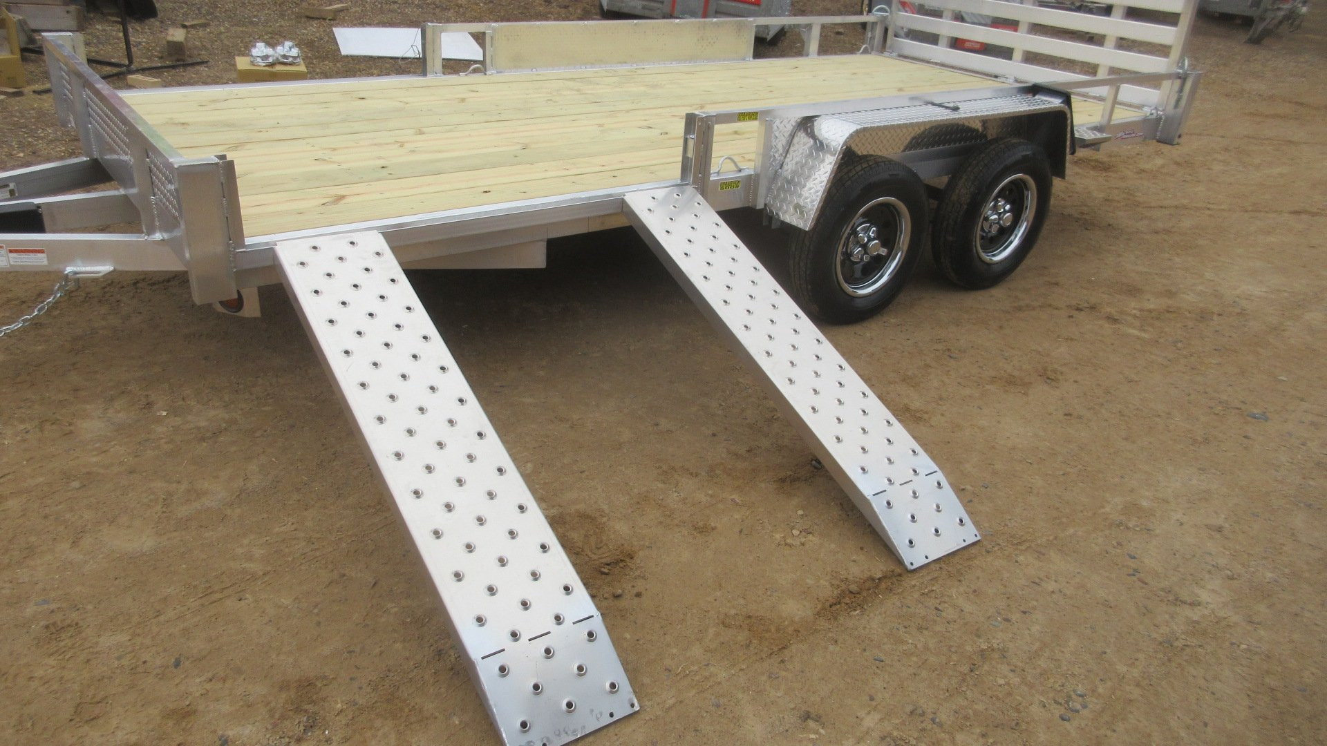 New 2026 Quality Steel and Aluminum Simplicity Utility Trailer