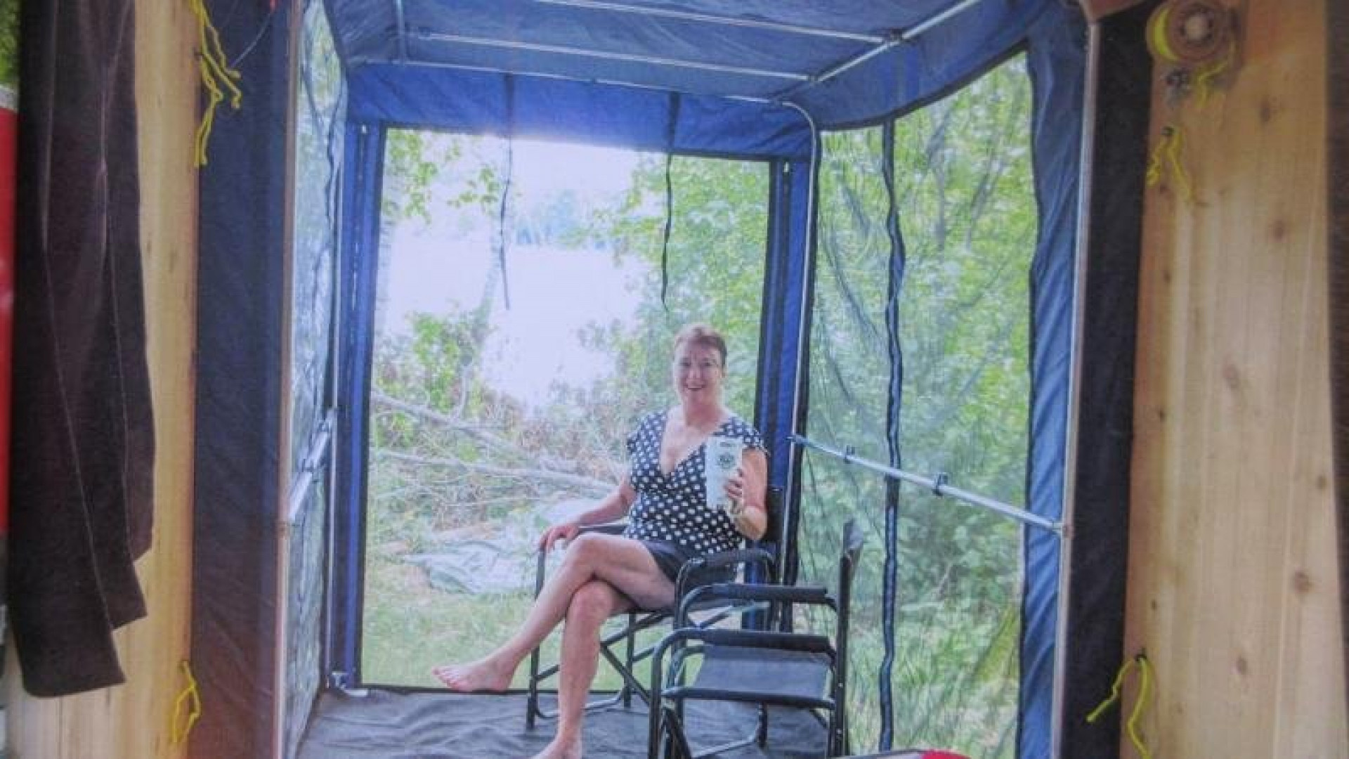 Used 2020 Polar Crib Ice Fishing/Toy Hauler/Camper Ice House