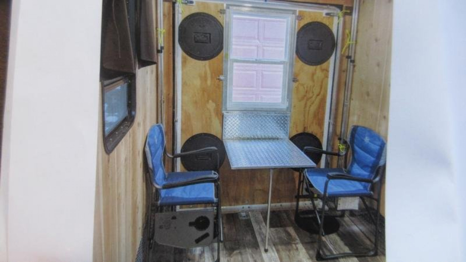 Used 2020 Polar Crib Ice Fishing/Toy Hauler/Camper Ice House
