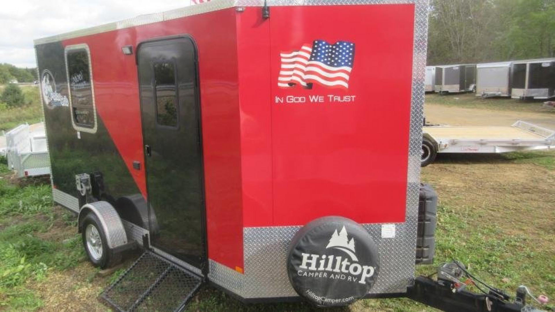 Used 2020 Polar Crib Ice Fishing/Toy Hauler/Camper Ice House