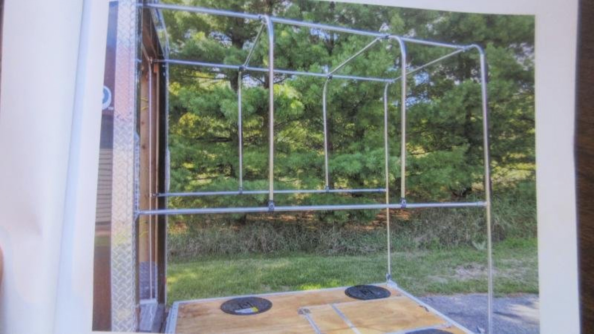 Used 2020 Polar Crib Ice Fishing/Toy Hauler/Camper Ice House