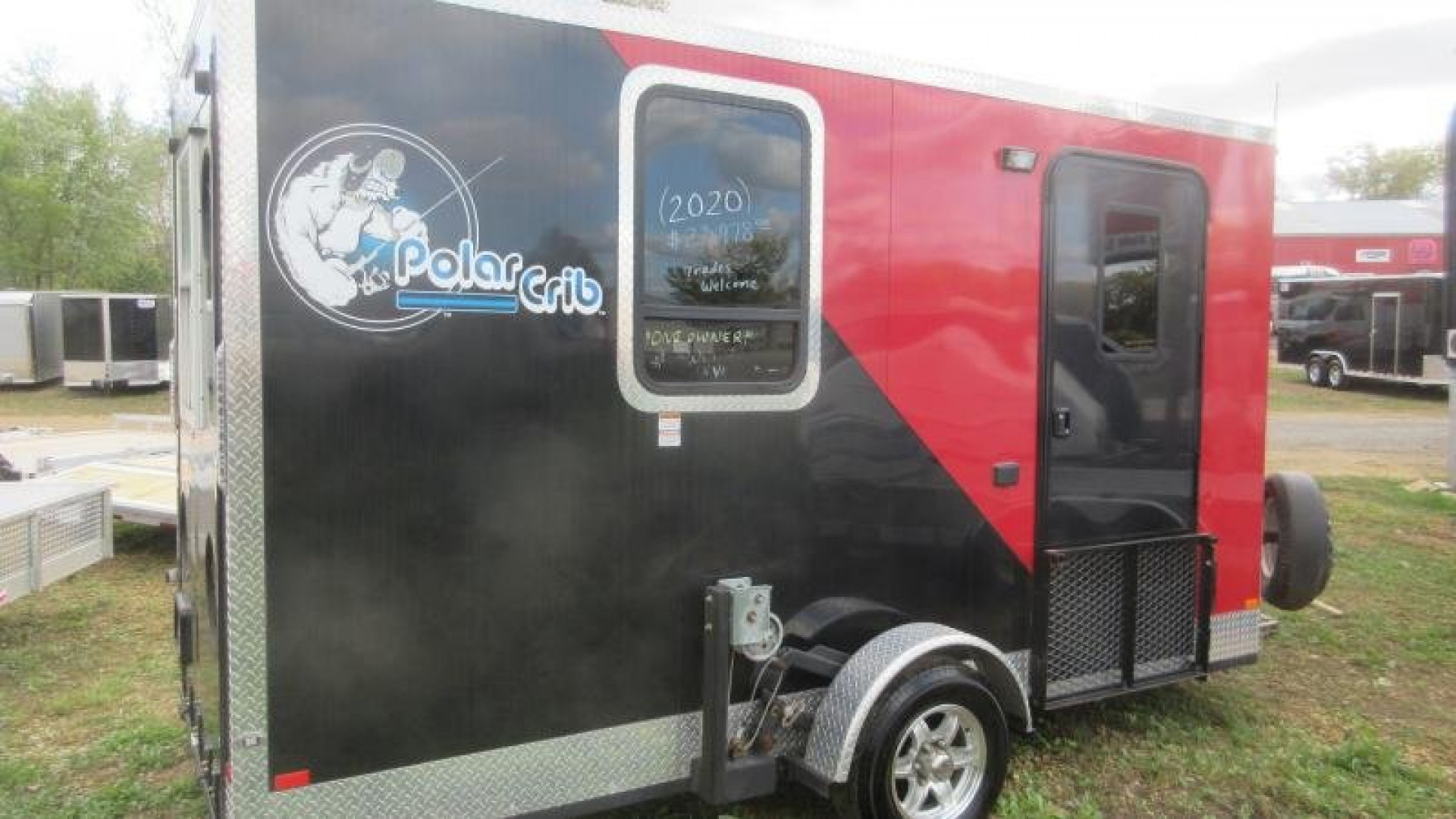 Used 2020 Polar Crib Ice Fishing/Toy Hauler/Camper Ice House