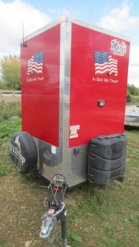 Used 2020 Polar Crib Ice Fishing/Toy Hauler/Camper Ice House