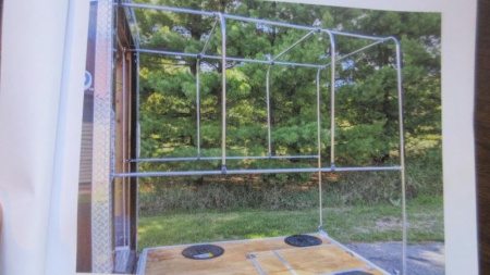 Used 2020 Polar Crib Ice Fishing/Toy Hauler/Camper Ice House