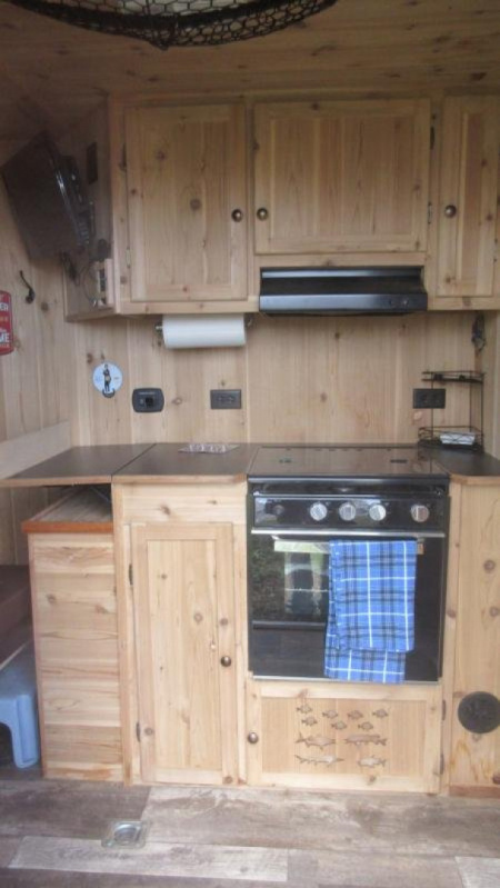 Used 2020 Polar Crib Ice Fishing/Toy Hauler/Camper Ice House