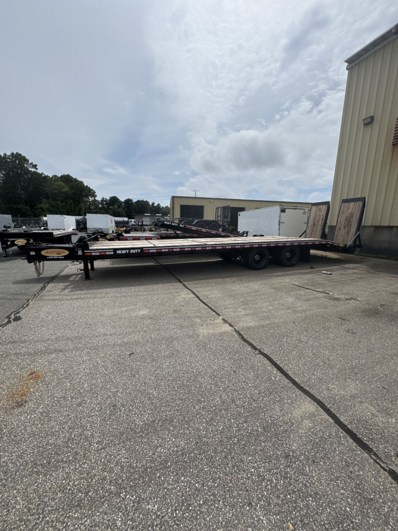 New 2025 Econoline 20 TON 102"WX25'+5' TAIL Deckover W/ HYD RAMPS