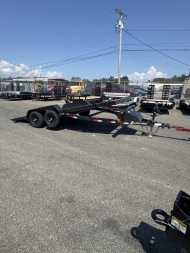New 2026 Load Trail TM83 X18' Powered Tilt Trailer / BLACKWOOD PRO FLOOR