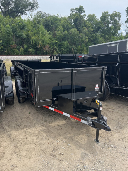 New 2025 P & T 6X12 DUMP W/RAMPS Dump Trailer