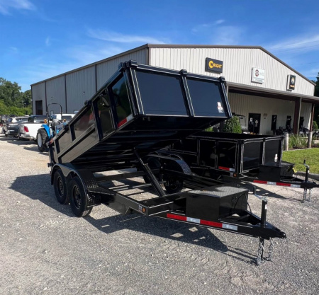 New 2025 P & T 6X12 DUMP Dump Trailer