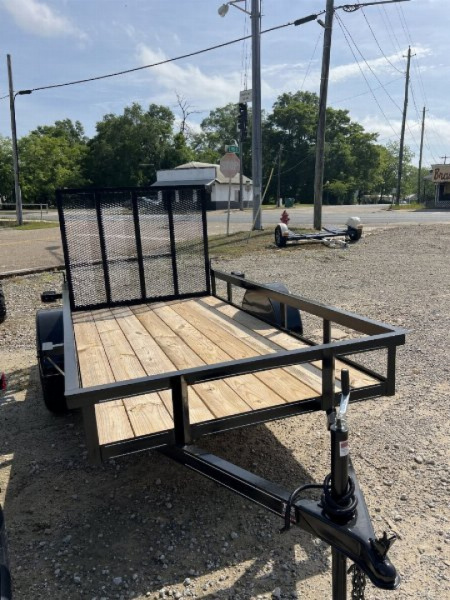 New 2025 P & T Trailers 5X10AFG Utility Trailer