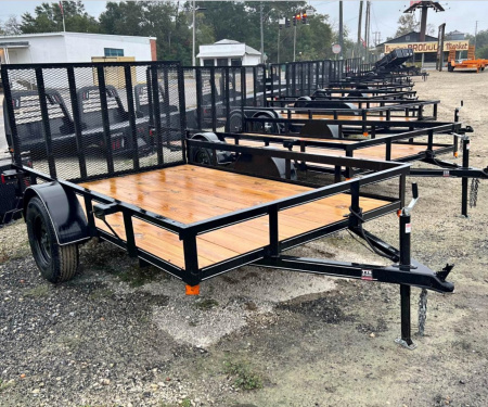 New 2025 P & T Trailers 6X10 AFG Utility Trailer