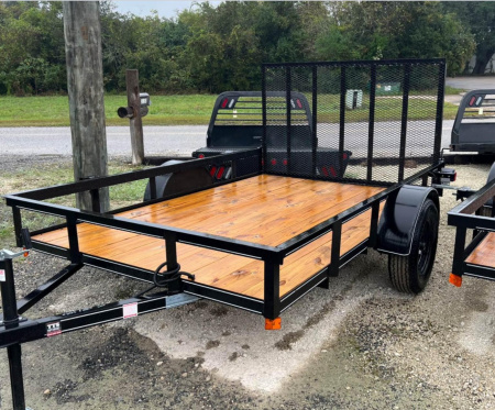 New 2025 P & T Trailers 6X10 AFG Utility Trailer