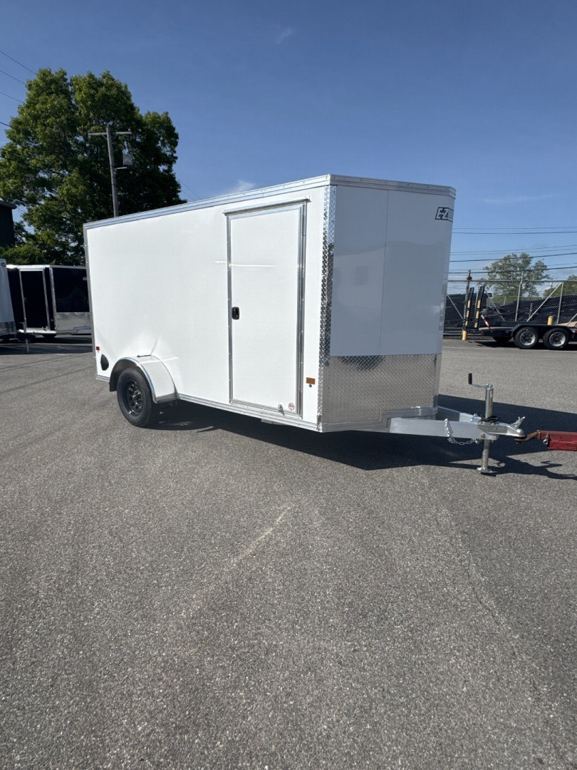 New 2025 E-Z Hauler 6'X12' Aluminum Cargo / Enclosed Trailer